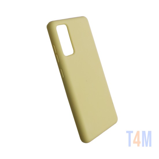 Funda de Silicona para Samsung Galaxy S20 FE Amarillo